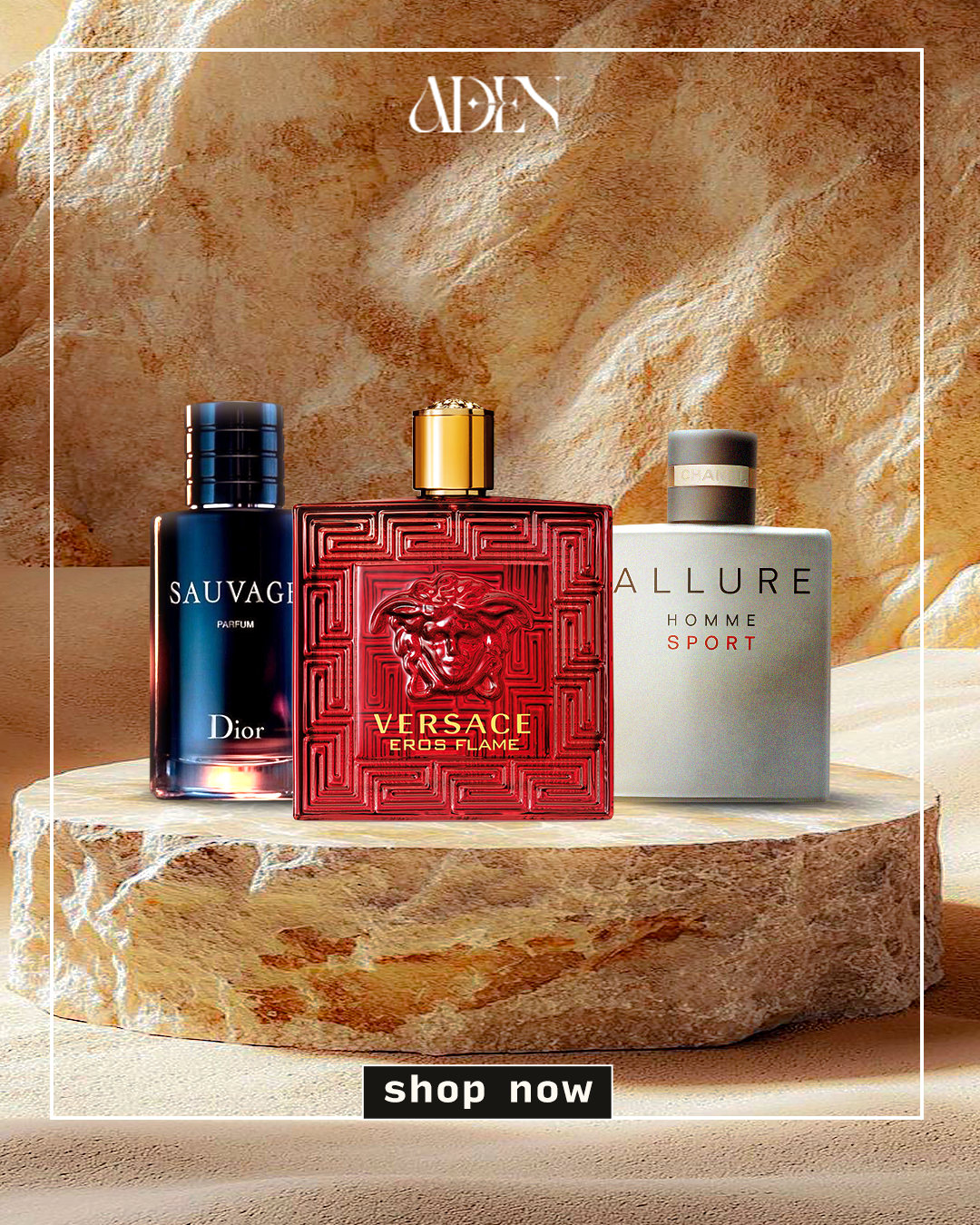 عرض عطر فيرساتشي ايروس+ سوفاج + ألور هوم سبورت