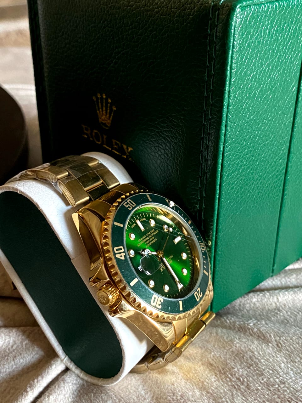 Rolex in green