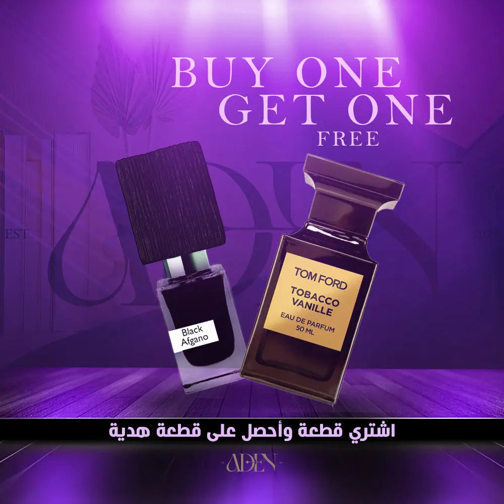 عرض توم فورد توباكو فانيلا + بلاك أفغانو - ADEN MEN -