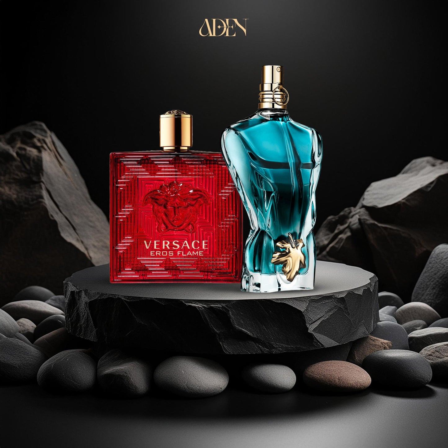 (100 ML) عرض فيرساتشي ايروس فلام +لو بو من جان بول ADEN MEN