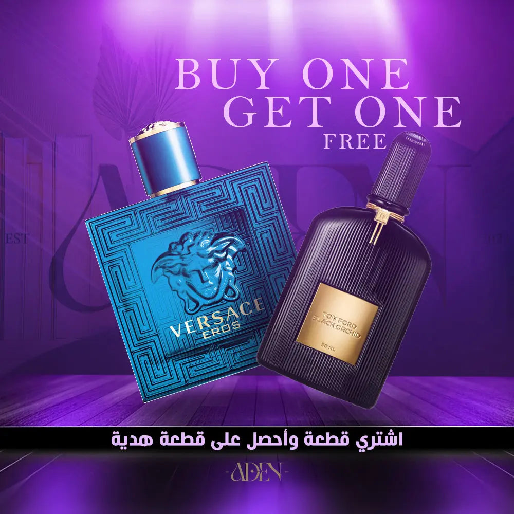 عرض توم فورد بلاك اوركيد + فيرساتشى ايروس - ADEN MEN -
