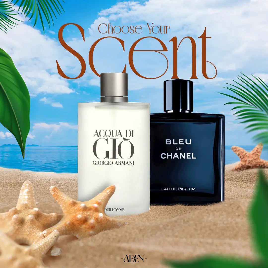 عرض بلو دى شانيل + اكوا دي جيو - ADEN MEN -