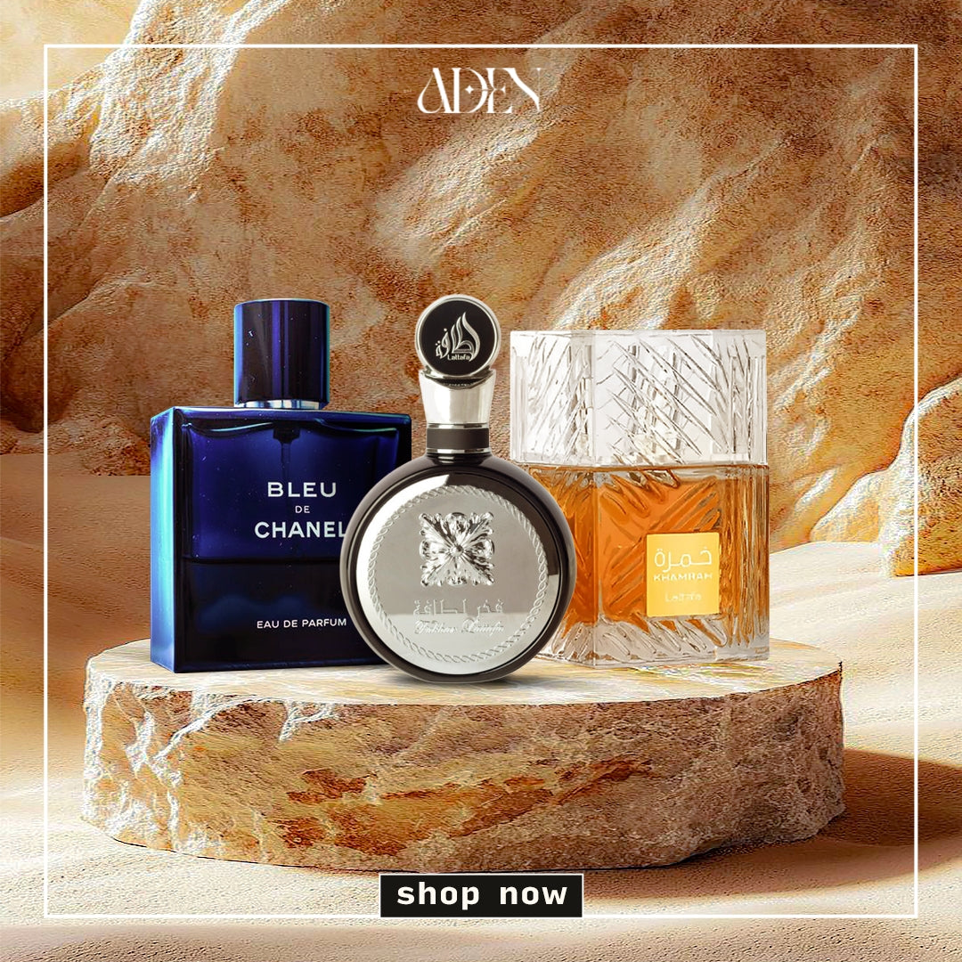 عرض عطر خمرة 40 مل + فخر لطافة + بلو دي شانيل