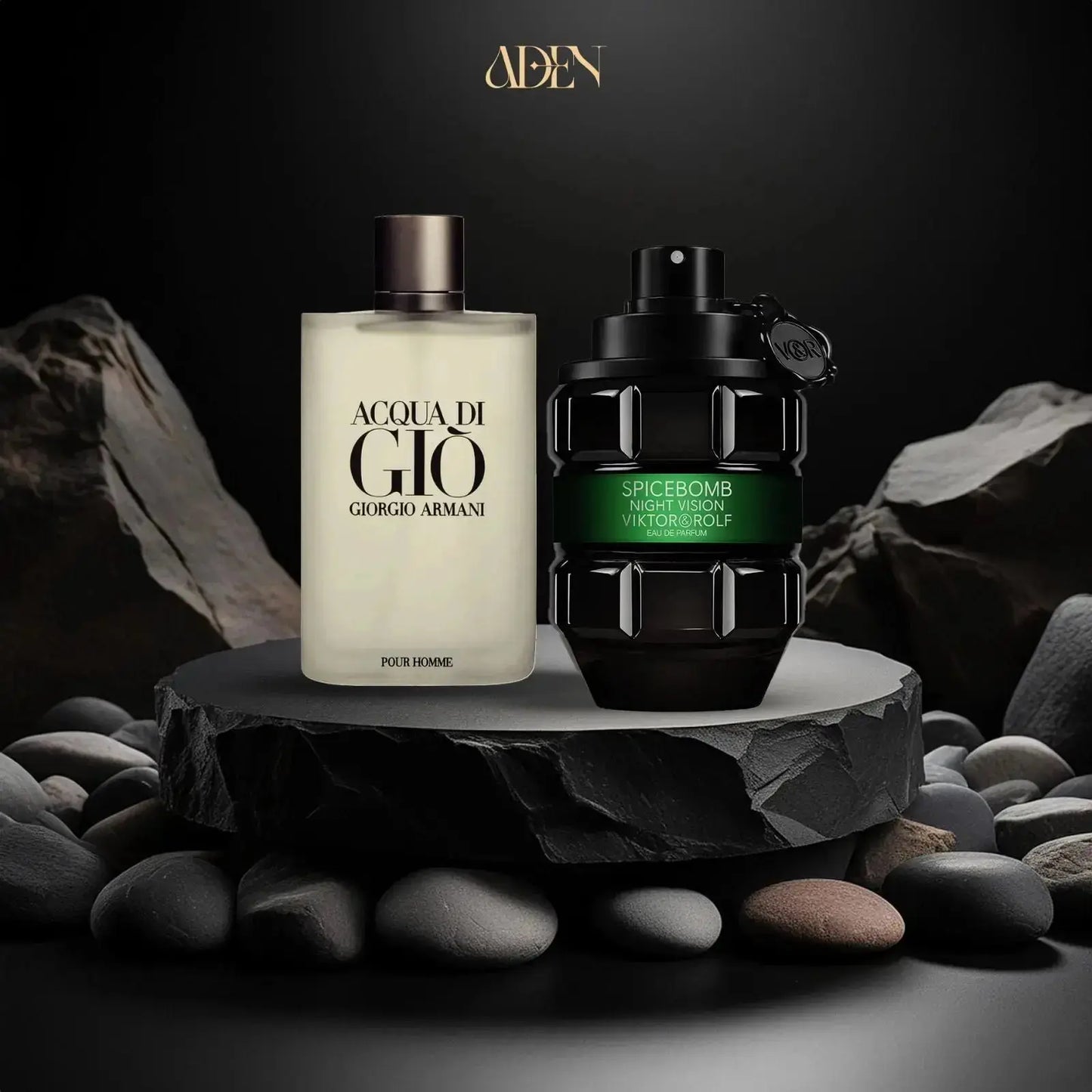 عرض سبايس بومب + اكوا دي جيو ADEN MEN