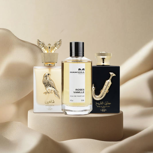 شاهين جولد | عشق الشيوخ جولد | مانسيرا روز فانيلا