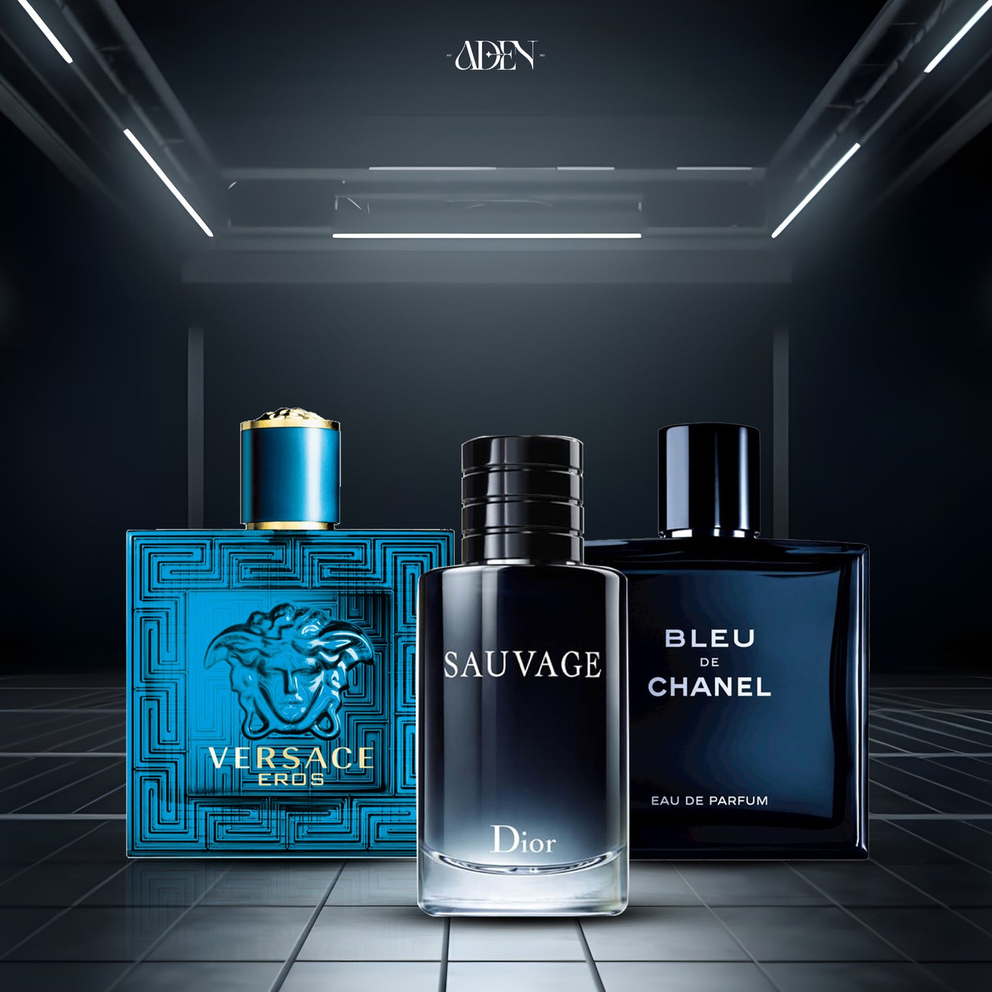 عرض سوفاج 50 مل + فيرزاتشي 50 مل + بلو د. شانيل 50 مل