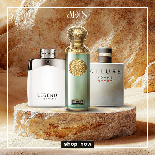عرض عطر مونت بلانك + ألور هوم سبورت+ قصة امبريال فالي 100 مل