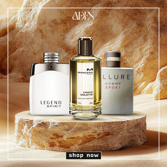 عرض عطر مونت بلانك +  ألور هوم سبورت +  مانسيرا روز فانيلا