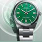 Rolex oyster perpetual in green for men - ADEN MEN -  