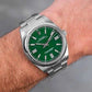 Rolex oyster perpetual in green for men - ADEN MEN -  