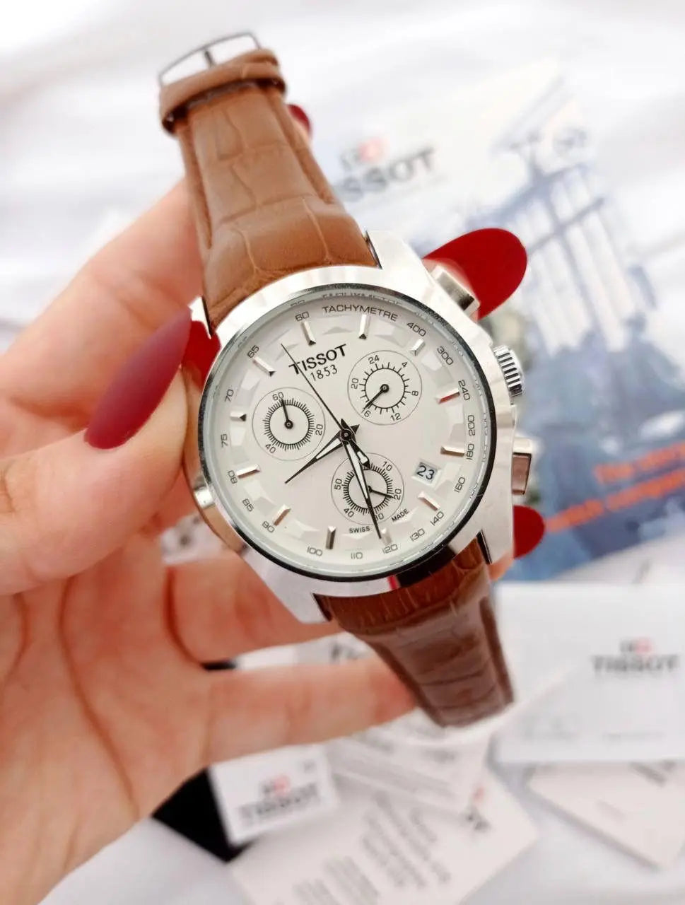 Tissot 1853 Chronograph Watch Perfect Balance of Timelessness and Fashion ADEN MEN