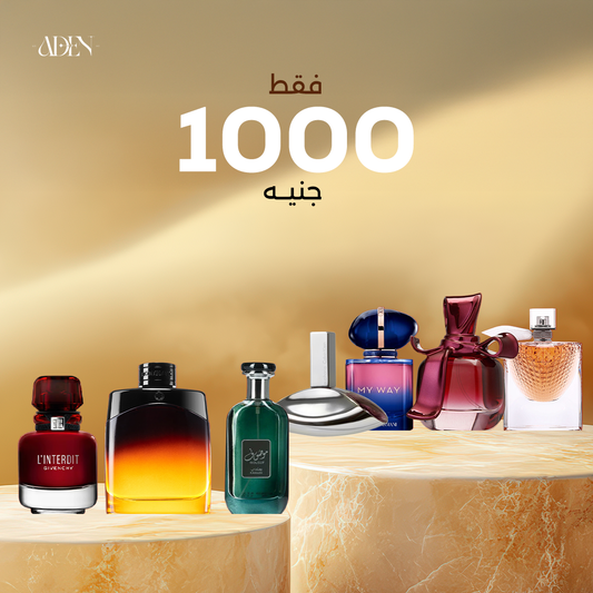 عرض كولكشن عطري مكون من 7 قطع برفيوم رجاليه ونسائية بحجم 30 مل
